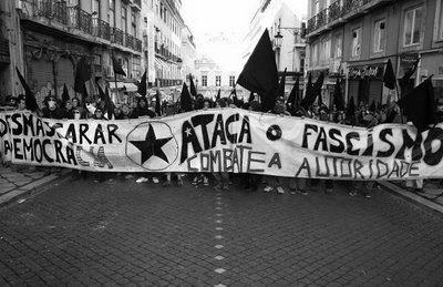 Manif antifa Lisbonne 25 avril 2007